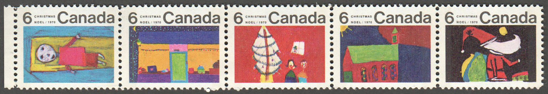 Canada Scott 528a MNH Strip - Click Image to Close